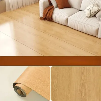 WoodStyle Luxe - Imitatie Houtnerf Vloersticker
