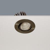 Inbouwspot Artdelight Venice 1 Lichts Small LED 2700K Dimbaar Mat Staal