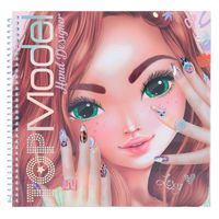 Topmodel Create Your Hand Design Kleurboek - thumbnail