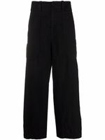 Barena pantalon court à coupe ample - Noir Barena pantalon court à coupe ample - Noir