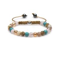 Karma Armband Spiral Golden Goals Gold Crystal