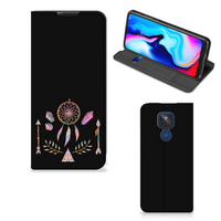 Motorola Moto G9 Play Magnet Case Boho Dreamcatcher