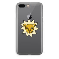 Kleine leeuw: iPhone 8 Plus Transparant Hoesje