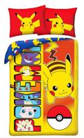 Pokémon Dekbedovertrek Pikachu 140 x 200 cm (70 x 90 cm)