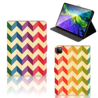 iPad Pro 11 2020/2021/2022 Tablet Hoes Zigzag Multi Color - thumbnail