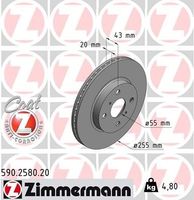 Remschijf Coat Z 590258020