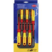 Knipex Knipex-Werk Schroevendraaierset VDE 6-delig Kruiskop Pozidriv, Kruiskop Phillips Knipex Knipex-Werk Schroevendraaierset VDE 6-delig Kruiskop Pozidriv, Kruiskop Phillips