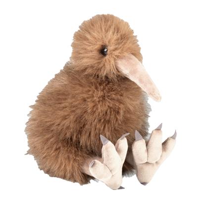 Wild Republic kiwi vogel knuffel - Pluche - knuffeldier - 30 cm - vogel knuffel - bruin