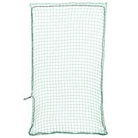 VidaXL Aanhangwagennet elastisch touw 4x2,5 m polypropeen groen