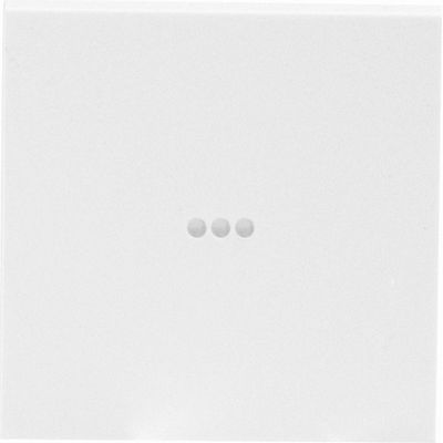 Opus 55 bedieningselement met transparante lens antraciet