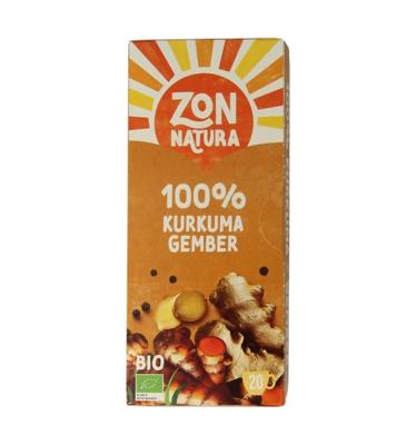 Kurkuma gember 100% thee bio