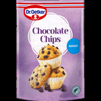 Dr. Oetker Chocolate Chips Cupcake Taart Decoratie 100 g bij Jumbo