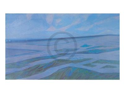 Kunstdruk Piet Mondrian - Duinlandschap 80x60cm