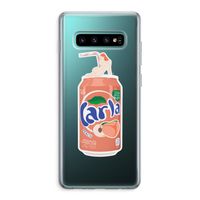 S(peach)less: Samsung Galaxy S10 Plus Transparant Hoesje