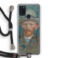 Van Gogh: Samsung Galaxy A21s Transparant Hoesje met koord Van Gogh: Samsung Galaxy A21s Transparant Hoesje met koord