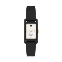 Horlogeband Kate Spade New York KSW1275 Silicoon Zwart 13mm