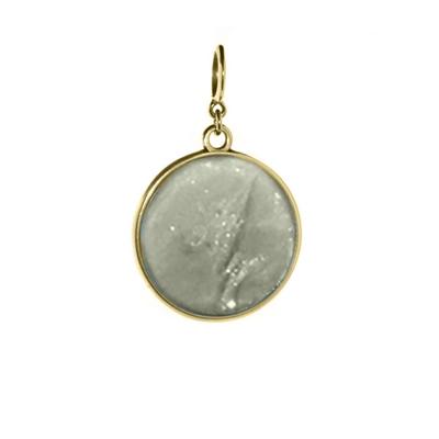 Qoss Kettinghanger Sylvia 35 mm Mosgroen | Goud