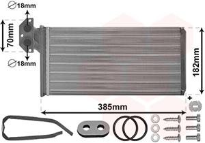 Van Wezel Kachelradiateur 30016701