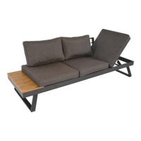 Arezzo 2-in-1 loungebank|ligbed | aluminium + polywood | 228cm - thumbnail