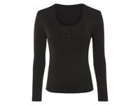 esmara Dames longsleeve (Zwart, XS (32/34)) esmara Dames longsleeve (Zwart, XS (32/34))