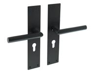 Intersteel Strakke deurklinkJura cilindergat 55mm zwart - 0023.058329