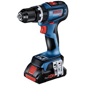 Bosch Professional GSB 18V-90 C Accu-klopboor/schroefmachine Brushless, Incl. Bluetooth-module, Incl. 2 accus, Incl. lader, Incl. koffer