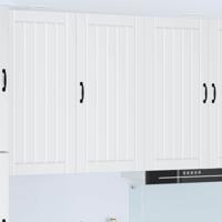 Keukenkast Wit 50 x 31 x 100 cm Bewerkt hout