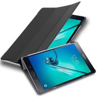 Cadorabo Tablet Hoesje geschikt voor Samsung Galaxy Tab S2 (8 inch) Case in SATIJN ZWART - Beschermhoes Cover Auto Wake