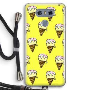 Isjes: LG G6 Transparant Hoesje met koord
