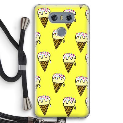 Isjes: LG G6 Transparant Hoesje met koord