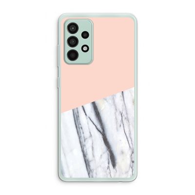 A touch of peach: Samsung Galaxy A52s 5G Transparant Hoesje
