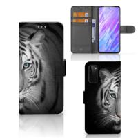 Samsung Galaxy S20 | Telefoonhoesje | Met pasjeshouder | Tijger