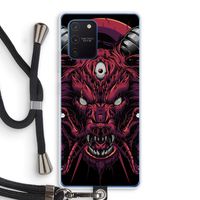 Hell Hound and Serpents: Samsung Galaxy Note 10 Lite Transparant Hoesje met koord