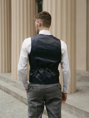 Michael Pak - Klassiek Grijsruit | Peaky Blinders