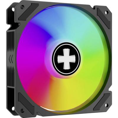 Xilence XPF120R.ARGB PC-ventilator Zwart (b x h x d) 120 x 25 x 120 mm