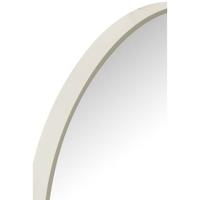 Spiegel Rond Glas|metaal Wit Large