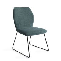 Jesper Home Eetkamerstoel 'Ikata' Slide Black, kleur Merry Mermaid