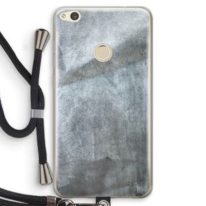 Grey Stone: Huawei Ascend P8 Lite (2017) Transparant Hoesje met koord