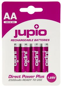 Jupio AA batterijen Direct Power Plus 2500mAh - 4 stuks