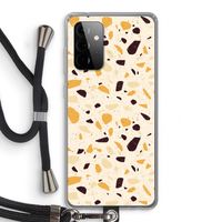 Terrazzo N°13: Samsung Galaxy A72 5G Transparant Hoesje met koord