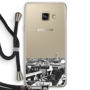 Marrakech Skyline : Samsung Galaxy A3 (2016) Transparant Hoesje met koord