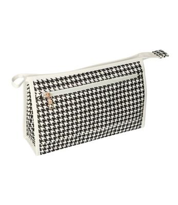 Traveller Toilettas pied-de-poule 30cm x 19.5cm
