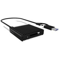 ICY BOX IB-CR404-C31, Kartenleser, CF Express 2.0 Type-B, USB 3.2 (Gen 2), Status LED Externe geheugenkaartlezer USB-C, USB 3.2 Gen 2 (USB 3.1) Zwart