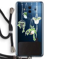 Hang In There: Huawei Mate 10 Pro Transparant Hoesje met koord