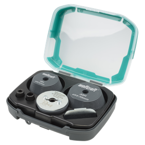 Wolfcraft Set hulpstukken | Voor het vergroten van gaten | 3-delig | 1 set - 5953000