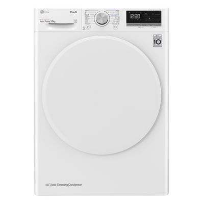 LGRH80V5AV0N Warmtepompdroger Wit