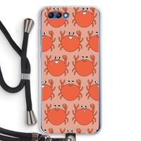 Krab: Honor 10 Transparant Hoesje met koord