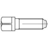 TOOLCRAFT 107977 Vierkantbouten M12 50 mm Vierkant DIN 480 Staal 25 stuk(s)