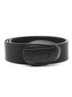 Diesel B-1dr-Pod 40 leather belt - Noir