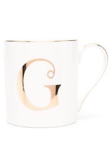 Bitossi Home tasse Lettre G en porcelaine - Tons neutres